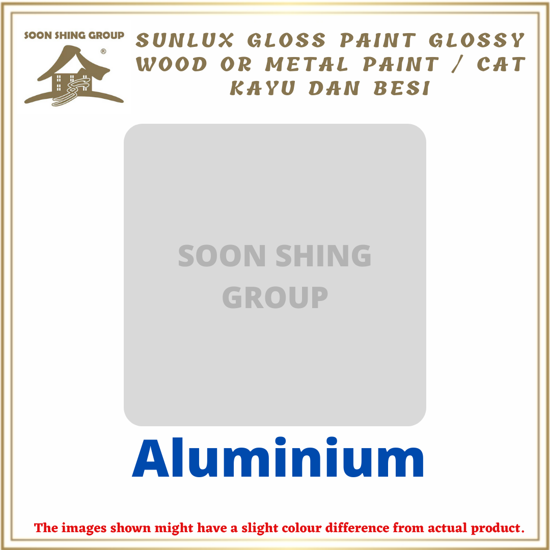Sunlux Gloss Paint High Gloss Wood & Metal Paint / Cat Minyak / Cat
