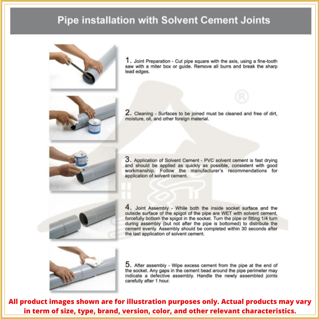 Plumbing PVC FITTING Connector Paip Penyambung Paip Reducer Socket