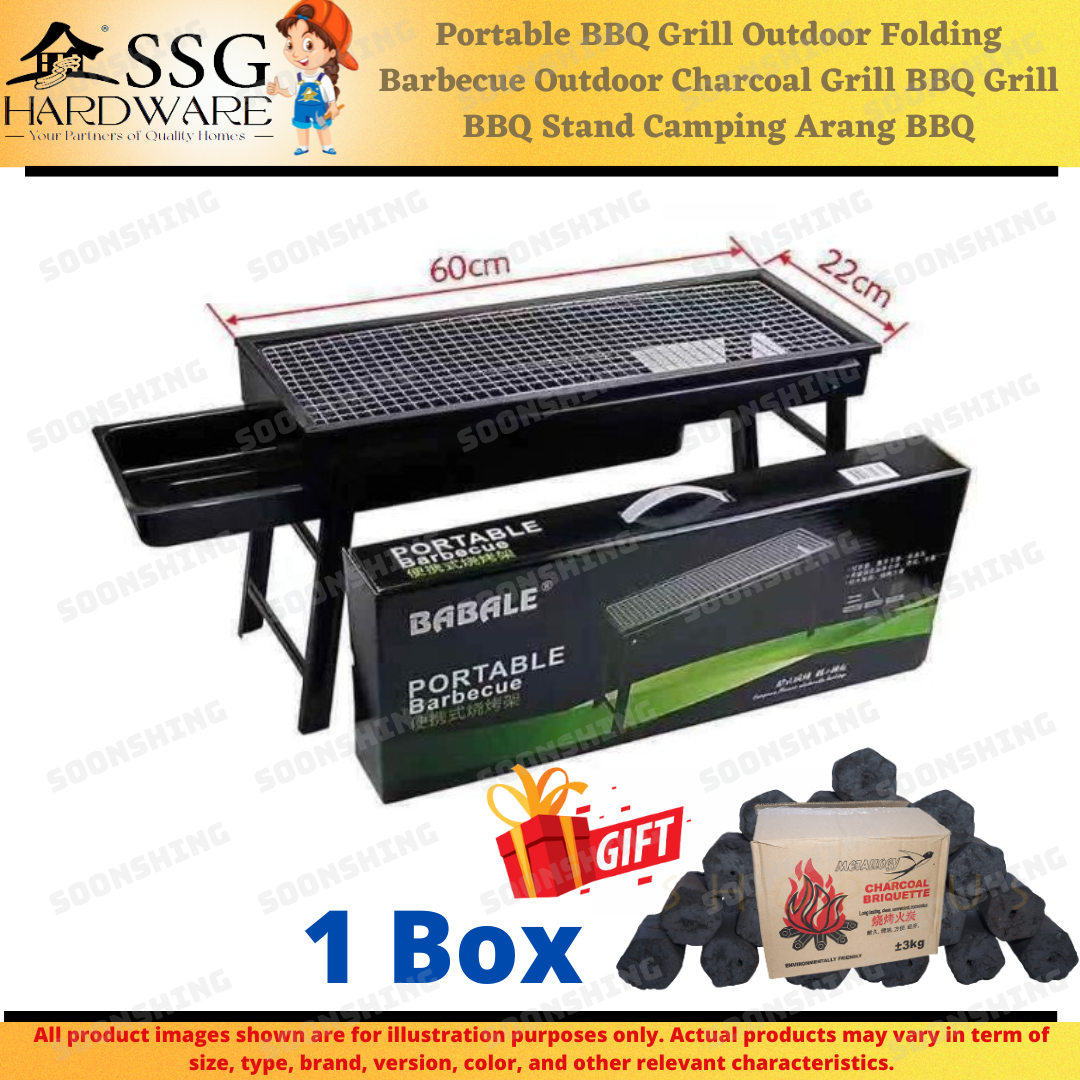 Portable BBQ Grill Outdoor Folding Barbecue Outdoor Charcoal Grill BBQ