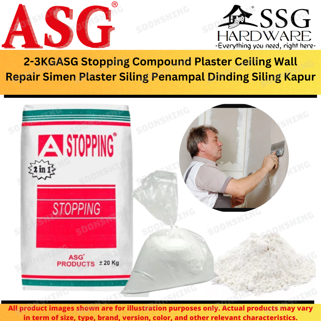 SSG400 23kg Stopping Compound Plaster Ceiling Wall Repair Simen
