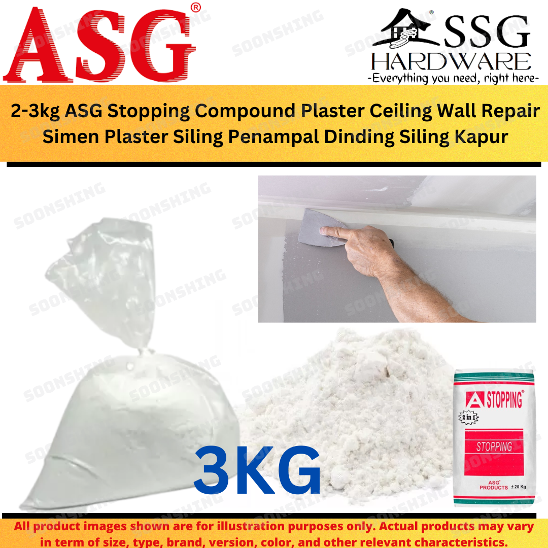 SSG400 23kg Stopping Compound Plaster Ceiling Wall Repair Simen