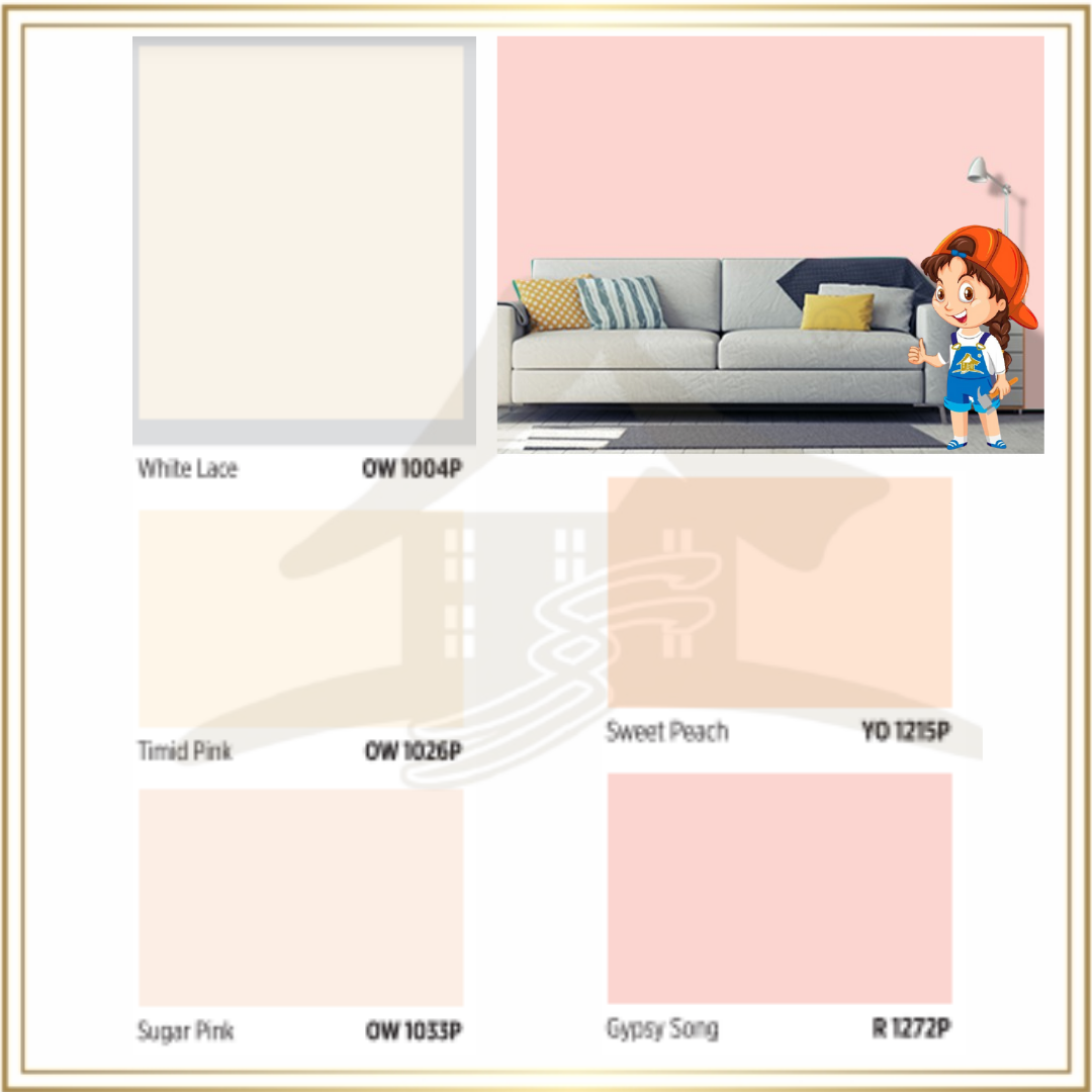 SEW03 NIPPON EASYWASH INTERIOR PAINT 1L / 5L ( Boleh Lap / Cat Kapur