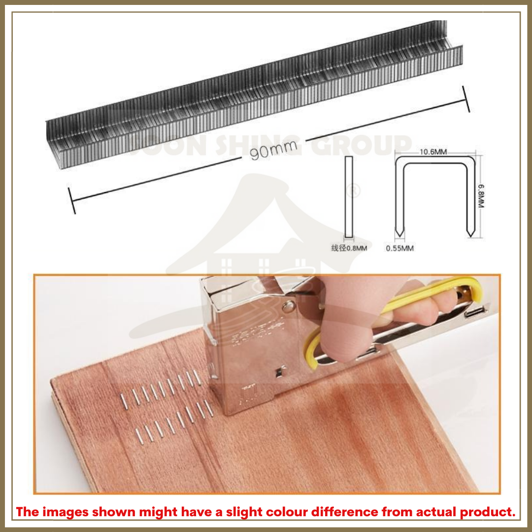6mm 8mm Hand Staple Gun Refill Nail Hand Stapler Tacker Gun Fineline Rapid 23 Ubat Baku Staple