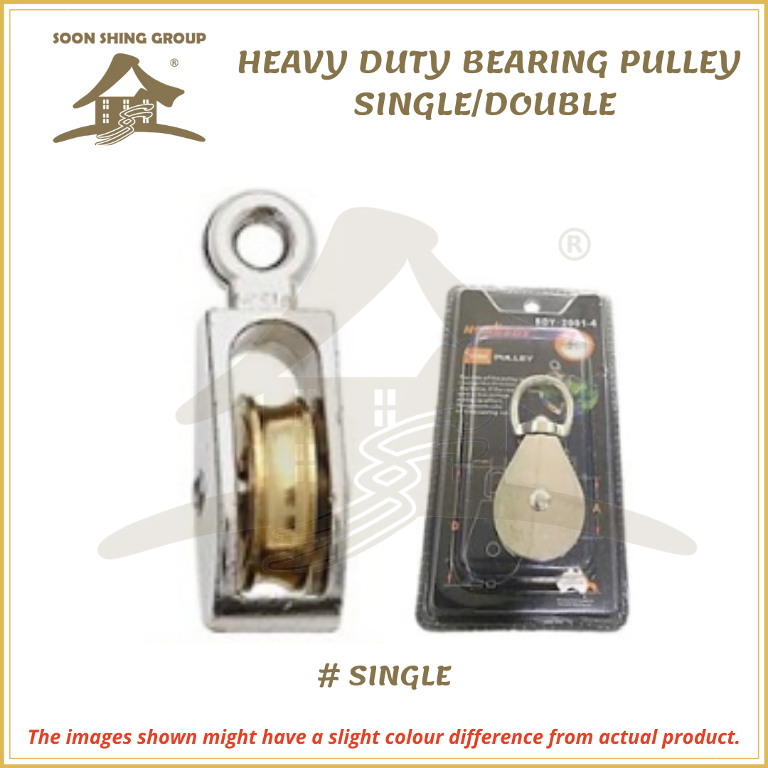 HEAVY DUTY BEARING PULLEY SINGLE/DOUBLE SHEAVE PULLEY BEARING LIFTING