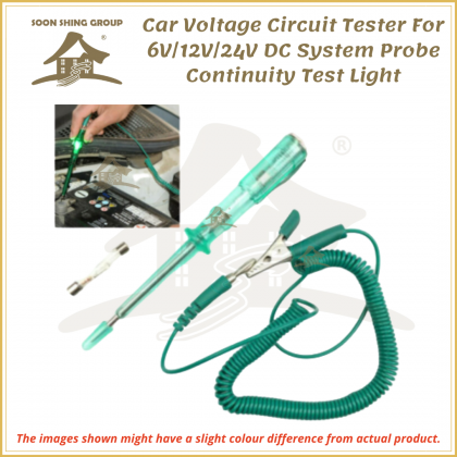 Auto Circuit Tester DC 6V/12V/24V Voltage Probe Pen Electric Test Light