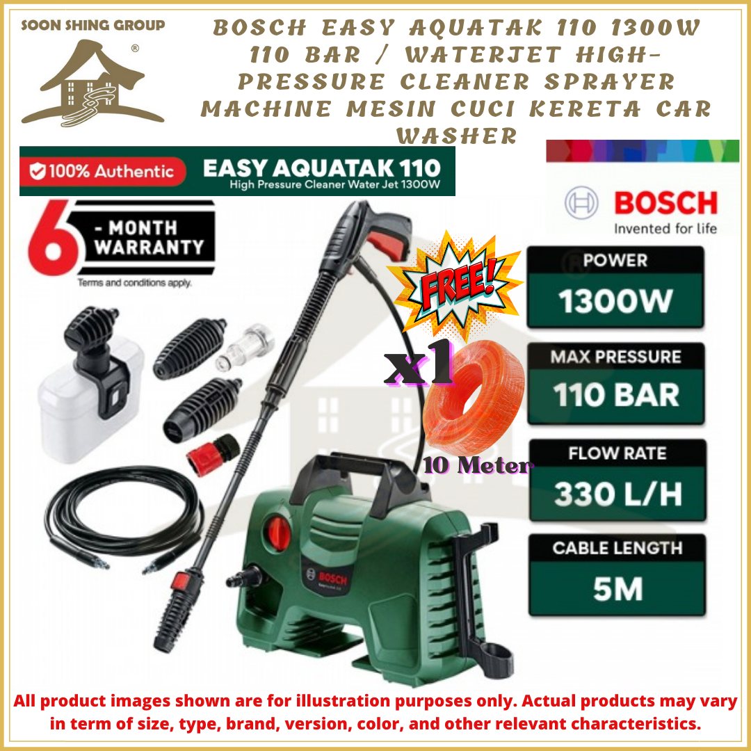 BOSCH EASY AQUATAK 110 1300W 110 BAR / Waterjet High Pressure