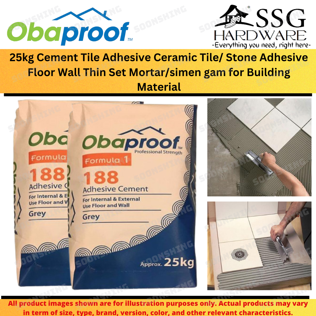 SSG400 OBAPROOF F1188Cement Tile Adhesive Ceramic Tile/ Stone Adhesive