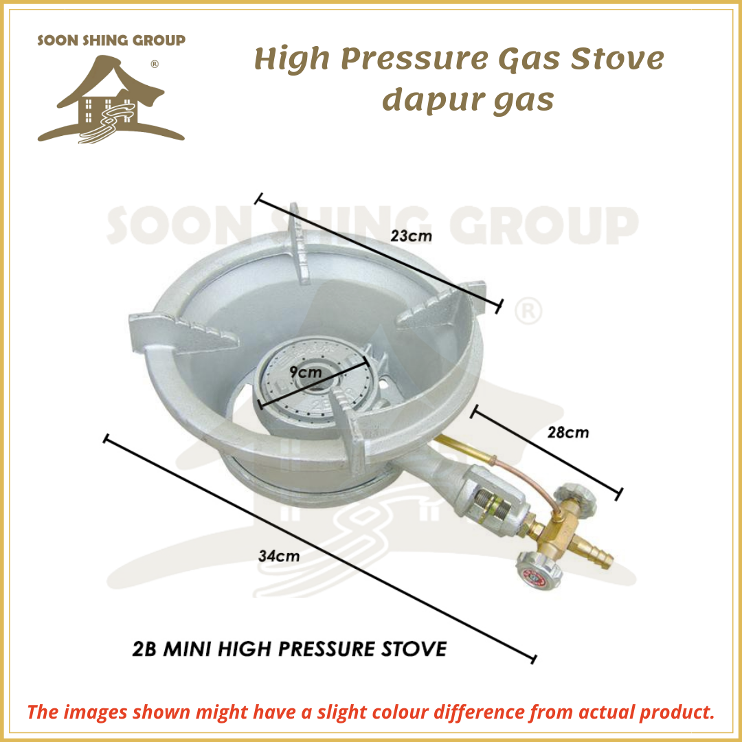 2B , 5B Large Commercial High Pressure Gas Stove Fast Cooking Gas Stove